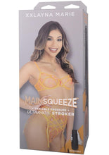 Load image into Gallery viewer, Main Squeeze Xxlayna Marie Ultraskyn Masturbator - Pussy - Caramel
