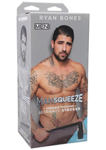Load image into Gallery viewer, Man Squeeze Ryan Bones Ultraskyn Masturbator - Butt - Flesh/Vanilla
