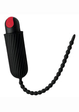 Load image into Gallery viewer, Master Series 28x Dark Chain Rechargeable Silicone Remote Control Urethral Sounding Chain
