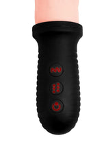 Load image into Gallery viewer, Master Series 8x Auto Pounder Rechargeable Silicone Vibrating and Thrusting Dildo with Handle
