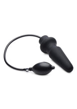 Load image into Gallery viewer, Master Series Ass-Pand Inflatable Silicone Anal Plug - Black - Large
