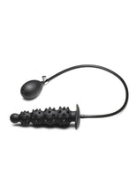 Load image into Gallery viewer, Master Series Ass Puffer Nubbed Inflatable Silicone Anal Plug - Black
