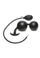 Load image into Gallery viewer, Master Series Ass Rattler Weighted Inflatable Silicone Anal Plug
