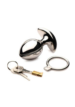 Load image into Gallery viewer, Master Series Ass Vault Locking Ass Expander - Stainless - Metal/Steel
