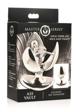 Load image into Gallery viewer, Master Series Ass Vault Locking Ass Expander - Stainless - Metal/Steel
