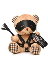 Load image into Gallery viewer, Master Series BDSM Plush Teddy Bear - Tan
