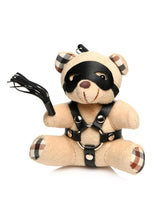 Load image into Gallery viewer, Master Series BDSM Teddy Bear Keychain - Tan
