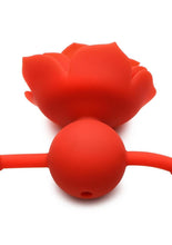 Load image into Gallery viewer, Master Series Blossom Gag Silicone Rose Gag

