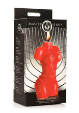 Load image into Gallery viewer, Master Series Bound Goddess Drip Candle - Red
