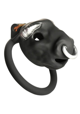 Master Series Bull Chastity Cage - Black