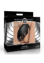 Load image into Gallery viewer, Master Series Captor Chastity Cage - Black
