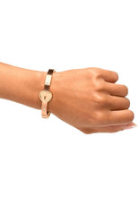 Load image into Gallery viewer, Ms Cuffed Locking Bracelet Necklace
