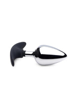 Load image into Gallery viewer, Master Series Dark Invader Metal and Silicone Anal Plug
