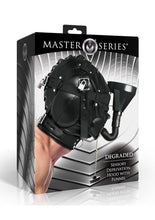Load image into Gallery viewer, Master Series Degraded Sensory Deprivation Hood with Funnel - Black
