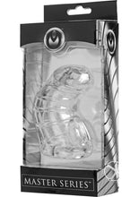 Load image into Gallery viewer, Master Series Detained Soft Body Chastity Cage - Clear
