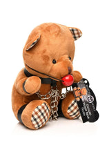 Load image into Gallery viewer, Master Series Gagged Plush Teddy Bear - Brown
