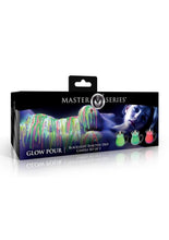 Load image into Gallery viewer, Master Series Glow Pour Blacklight Reactive Drip Candle - Glow In The Dark/Multicolor - 3 Piece/Set
