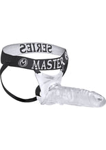 Load image into Gallery viewer, Master Series Grand Mamba XL Style Cock Sheath - Silver - XLarge
