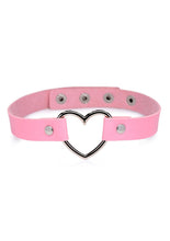 Load image into Gallery viewer, Master Series Heart Choker Necklace - Pink
