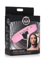 Load image into Gallery viewer, Master Series Heart Choker Necklace - Pink
