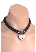 Load image into Gallery viewer, Master Series Heart Lock Choker with Keys
