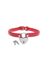 Load image into Gallery viewer, Master Series Heart Lock Choker with Keys
