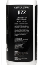 Load image into Gallery viewer, Master Series Jizz Unscented Water Based Lube - 34oz
