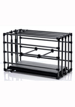 Load image into Gallery viewer, Master Series Kennel Cage with Padded Board - Black/Metal
