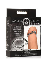 Load image into Gallery viewer, Master Series Kingpin Stainless Steel Glans Ring - Silver - 30mm
