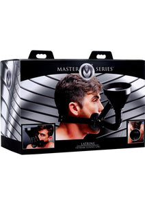 Master Series Latrine Extreme Funnel Gag - Black