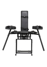 Load image into Gallery viewer, Master Series Leg Spreader Obedience Chair - Black
