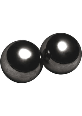 Master Series Magnus Magnetic Kegel Balls - Gray/Metal - 1in