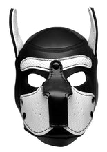 Load image into Gallery viewer, Master Series Neoprene Puppy Hood - Black/White
