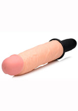 Load image into Gallery viewer, Master Series Onslaught XXL Vibrating Giant 9.75in Dildo Thruster - Vanilla - XXLarge
