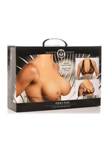 Load image into Gallery viewer, Master Series Perky Pair G-Cup Silicone Wearable Breast - Vanilla
