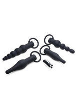 Load image into Gallery viewer, Master Series Premium Ranged Rimmers 3x Vibrating Silicone Rimming Anal Training
