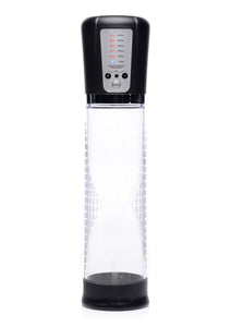 Master Series Pumping Master Rechargeable Penis Pump - Clear