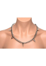 Load image into Gallery viewer, Master Series Punk Spiked Necklace
