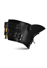 Load image into Gallery viewer, Master Series Rigid Locking Posture Collar with Chin Brace - Black
