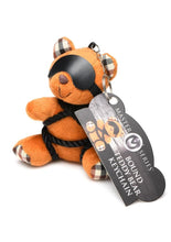 Load image into Gallery viewer, Master Series Rope Teddy Bear Keychain - Brown
