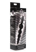 Load image into Gallery viewer, Master Series Silicone Graduated Beads Lubricant Launcher - Black
