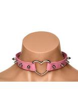 Load image into Gallery viewer, Master Series Spiked Heart Choker
