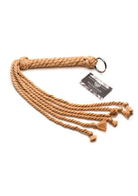 Load image into Gallery viewer, Master Series Swashbuckler Rope Flogger - Tan
