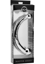 Load image into Gallery viewer, Master Series The Curvy Steel Dual Ended Dildo - Metal
