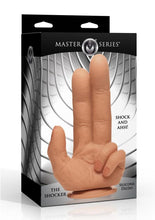 Load image into Gallery viewer, Master Series The Shocker Silicone Dildo - Vanilla
