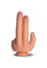 Load image into Gallery viewer, Master Series The Shocker Silicone Dildo - Vanilla
