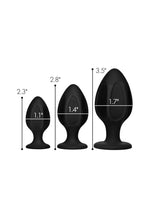 Load image into Gallery viewer, Master Series Triple Juicers Silicone Anal Trainer
