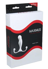 Load image into Gallery viewer, Aneros Maximus Male G-Spot Stimulator Trident Series - White
