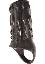 Load image into Gallery viewer, Maxx Men Erection Sleeve Cock Ring - Black
