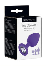 Load image into Gallery viewer, ME YOU US Trio Of Jewels - Purple
